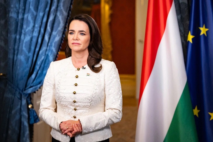 Nữ tổng thống Hungary phải từ chức vì ân xá sai lầm
